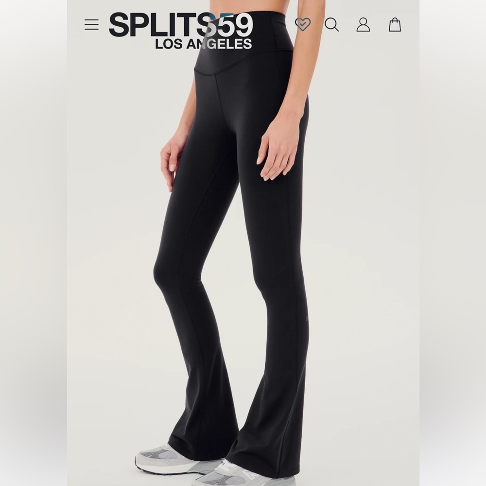 Splits 59 Raquel high waist flares